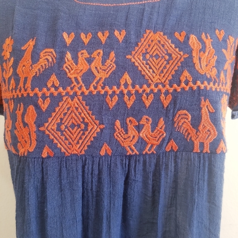 THML | Embroidery short sleeve top, S - Picture 6 of 7